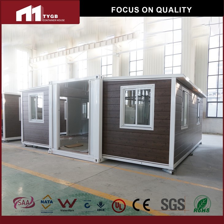 Разширяващ се сглобяем офис за мобилна къща